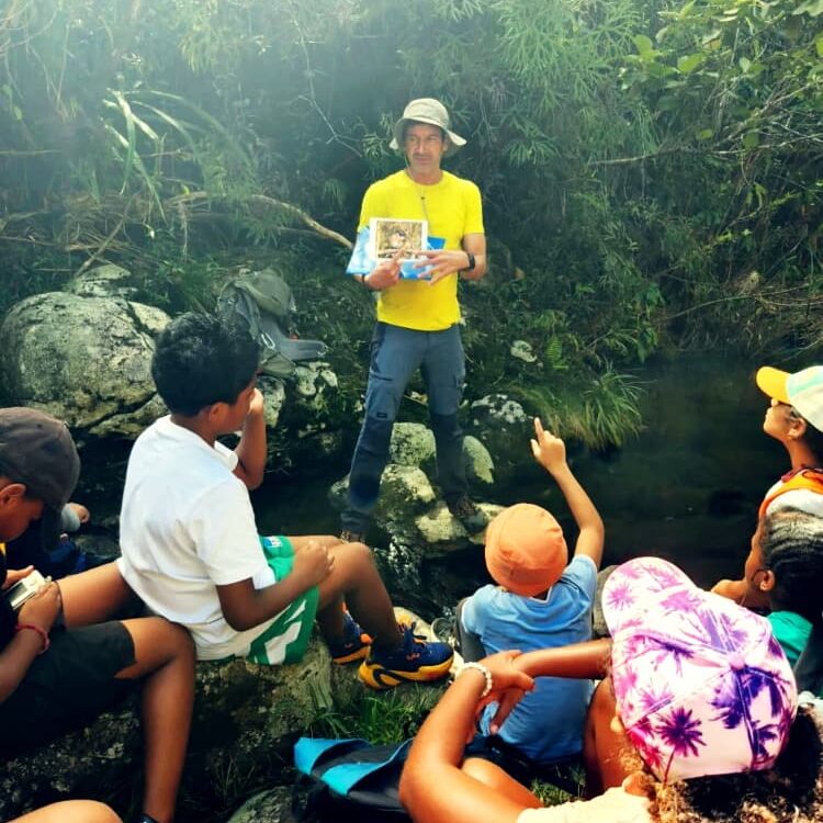 Intervention avec des scolaires