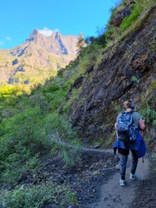 Sentier cascade Bras Rouge à Cilaos