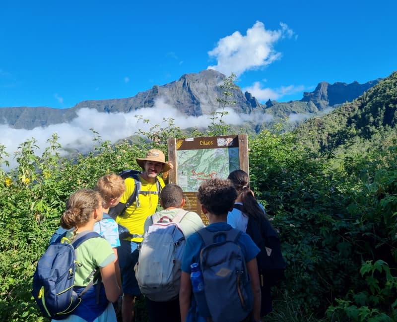 Rando pédagogique Cilaos