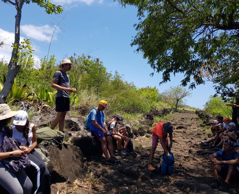 Intervention avec des scolaires